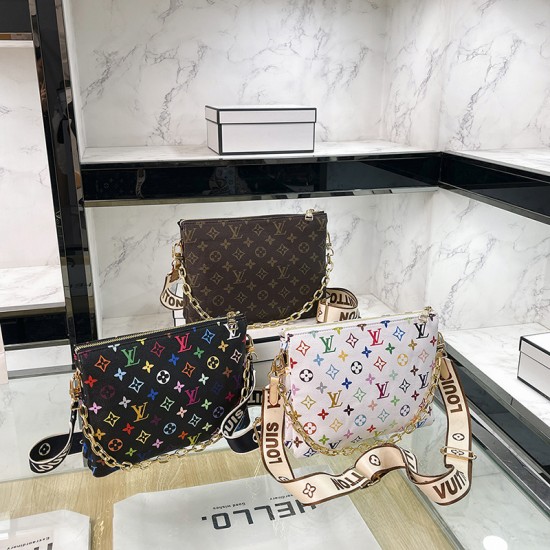 High-Quality LV Bags and Wallets, $30–$50
