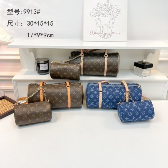 High-Quality LV Bags and Wallets, $30–$50