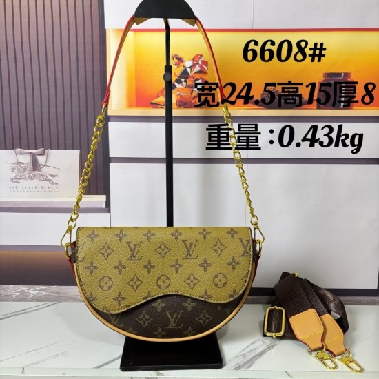 High-Quality LV Bags and Wallets, $30–$50