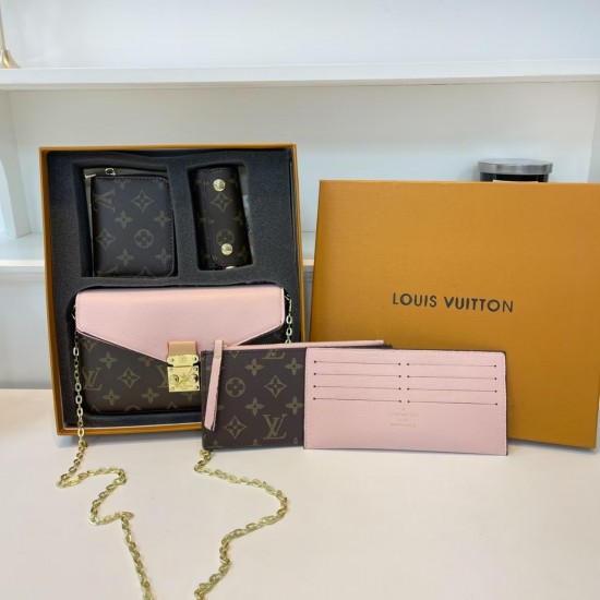 High-Quality LV Bags and Wallets, $30–$50