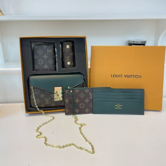 High-Quality LV Bags and Wallets, $30–$50
