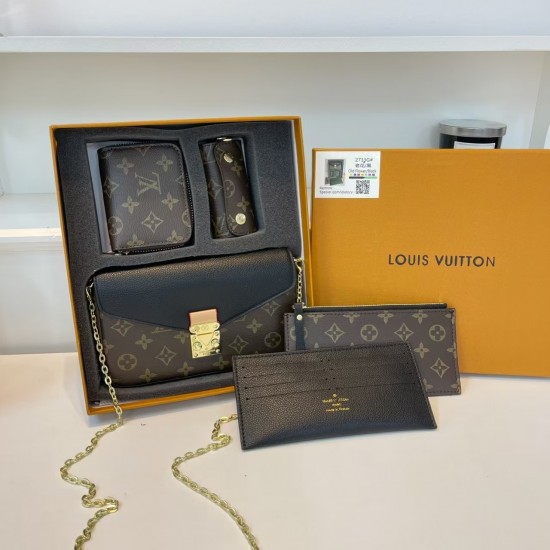 High-Quality LV Bags and Wallets, $30–$50