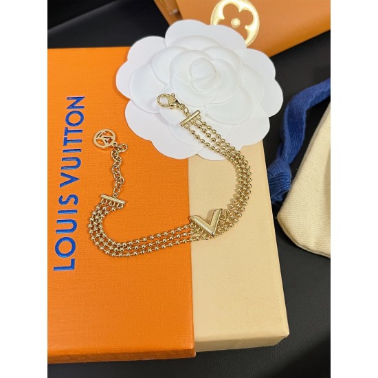 LV Jewelry Bracelet: $20 with box, $17 without box