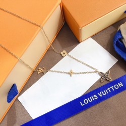 LV Jewelry Necklace: $20–$25 (with box); $17–$22 (without bo