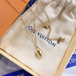 LV Jewelry Necklace: $20–$25 with box; $17–$22 without box