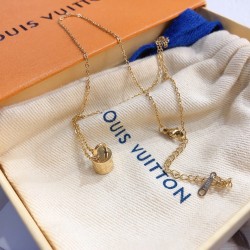 LV Jewelry Necklace: $20–$25 with box; $17–$22 without box