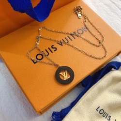 LV Jewelry Necklace: $20–$25 with box; $17–$22 without box