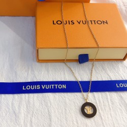 LV Jewelry Necklace: $20–$25 with box; $17–$22 without box