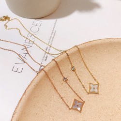 LV Jewelry Necklace: $20–$25 with box; $17–$22 without box
