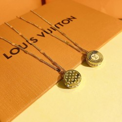 LV Jewelry Necklace: $20–$25 with box; $17–$22 without box