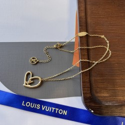 LV Jewelry Necklace: $20–$25 with box; $17–$22 without box