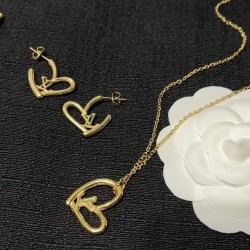 LV Jewelry Necklace: $20–$25 with box; $17–$22 without box