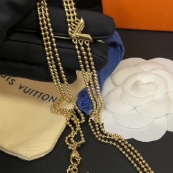 LV Jewelry Necklace: $20–$25 with box; $17–$22 without box