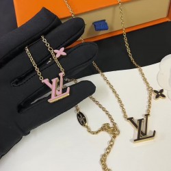 LV Jewelry Necklace: $20–$25 with box; $17–$22 without box