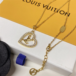LV Jewelry Necklace: $20–$25 (with box); $17–$22 (without bo