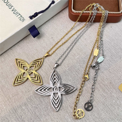 LV Jewelry Necklace: $20–$25 with box; $17–$22 without box