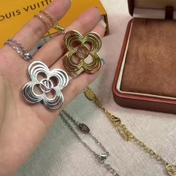 LV Jewelry Necklace: $20–$25 with box; $17–$22 without box