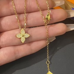 LV Jewelry Necklace: $20–$25 with box; $17–$22 without box