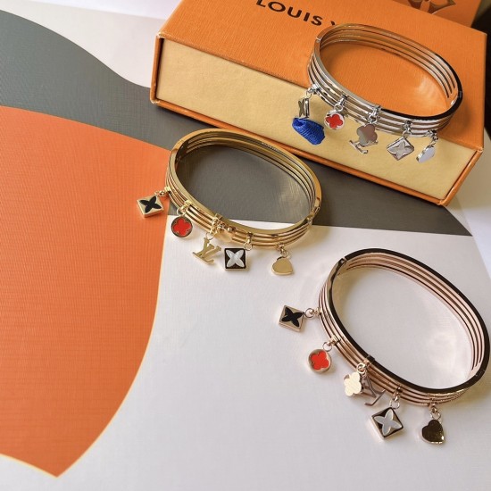 LV Jewelry Bracelet: $20 with box; $17 without box