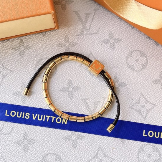 LV Jewelry Bracelet: $20 with box; $17 without box