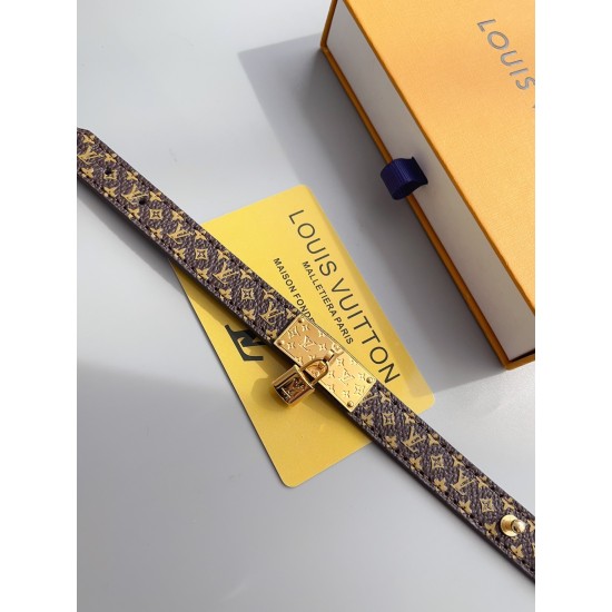 LV Jewelry Bracelet: $20 with box; $17 without box