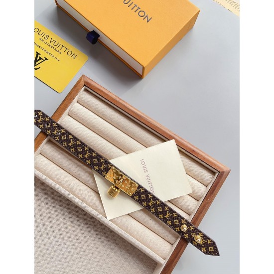 LV Jewelry Bracelet: $20 with box; $17 without box