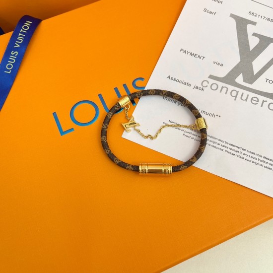 LV Jewelry Bracelet: $20 with box; $17 without box