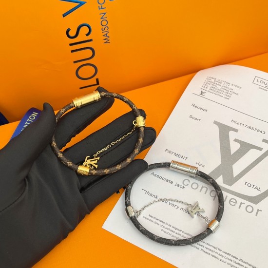 LV Jewelry Bracelet: $20 with box; $17 without box