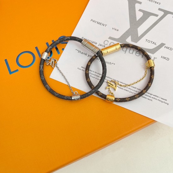LV Jewelry Bracelet: $20 with box; $17 without box