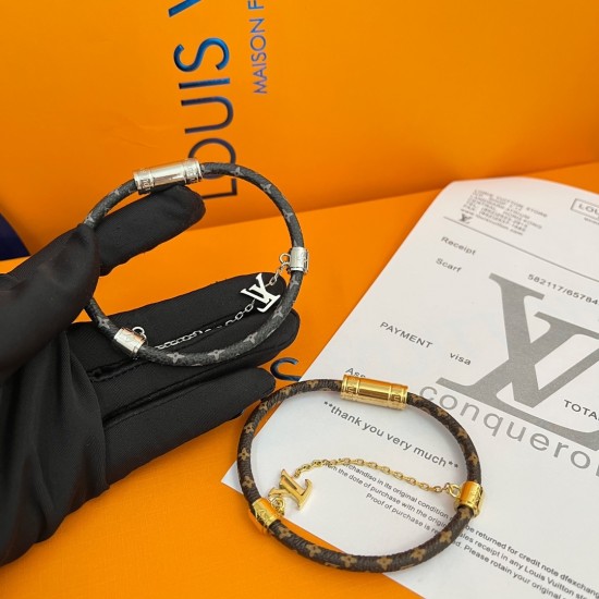 LV Jewelry Bracelet: $20 with box; $17 without box