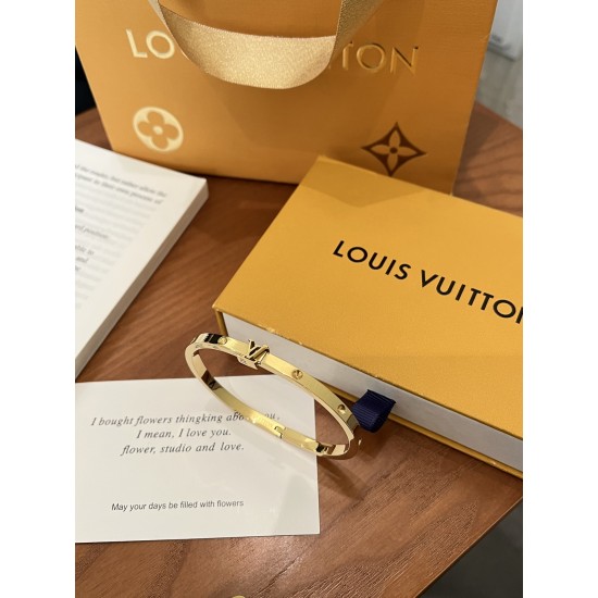 LV Jewelry Bracelet: $20 with box; $17 without box