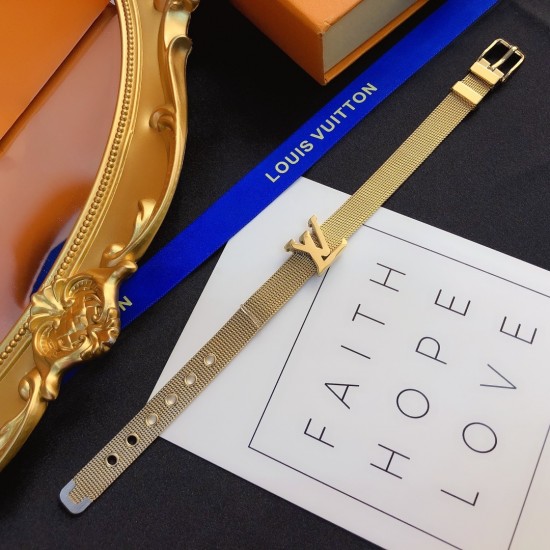 LV Jewelry Bracelet: $20 with box; $17 without box