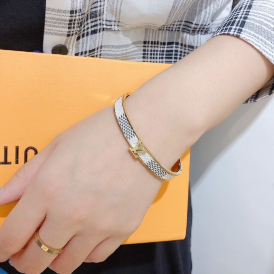 LV Jewelry Bracelet: $20 with box; $17 without box