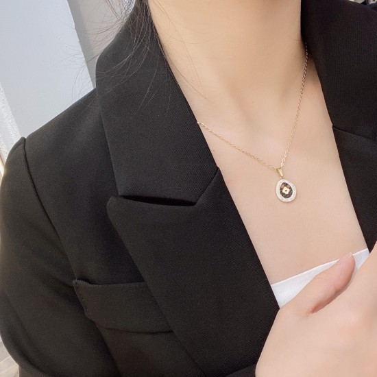 LV Jewelry Necklace: $20–$25 with box; $17–$22 without box