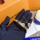 LV Jewelry Necklace: $20–$25 with box; $17–$22 without box