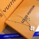 LV Jewelry Necklace: $20–$25 with box; $17–$22 without box