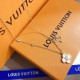 LV Jewelry Necklace: $20–$25 with box; $17–$22 without box