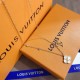 LV Jewelry Necklace: $20–$25 with box; $17–$22 without box