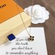 LV Jewelry Necklace: $20–$25 with box; $17–$22 without box