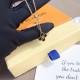 LV Jewelry Necklace: $20–$25 with box; $17–$22 without box