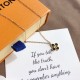 LV Jewelry Necklace: $20–$25 with box; $17–$22 without box