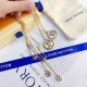 LV Jewelry Necklace: $20–$25 with box; $17–$22 without box