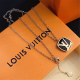 LV Jewelry Necklace: $20–$25 with box; $17–$22 without box