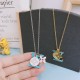 LV Jewelry Necklace: $20–$25 with box; $17–$22 without box