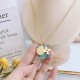 LV Jewelry Necklace: $20–$25 with box; $17–$22 without box