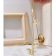 LV Jewelry Necklace: $20–$25 (with box); $17–$22 (without bo