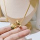 LV Jewelry Necklace: $20–$25 (with box); $17–$22 (without bo