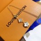 LV Jewelry Necklace: $20–$25 with box; $17–$22 without box