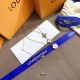 LV Jewelry Necklace: $20–$25 with box; $17–$22 without box
