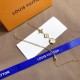 LV Jewelry Necklace: $20–$25 with box; $17–$22 without box